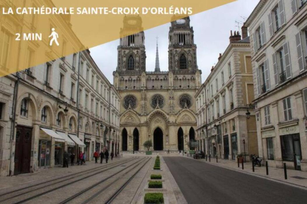 Studio Contemporain A Deux Pas De La Cathedrale Lejlighed Orléans Eksteriør billede